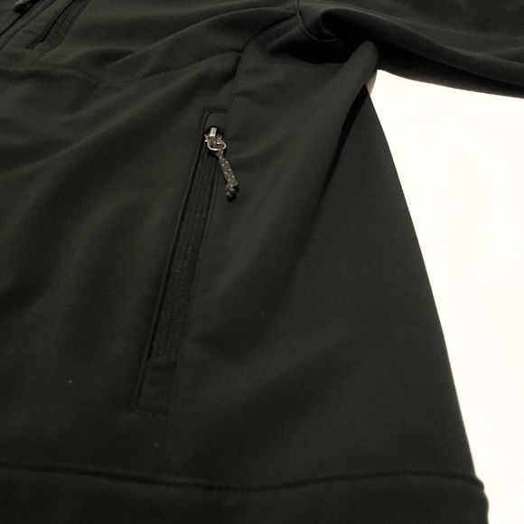 North Face Mens Apex Full Zip Outdoor Jacket Collared Fall Coat Medium - Picture 3 of 9